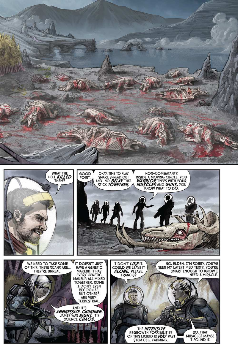 Illustration for article titled Discover How The Prometheus Saga Continues In This Free Comic Preview